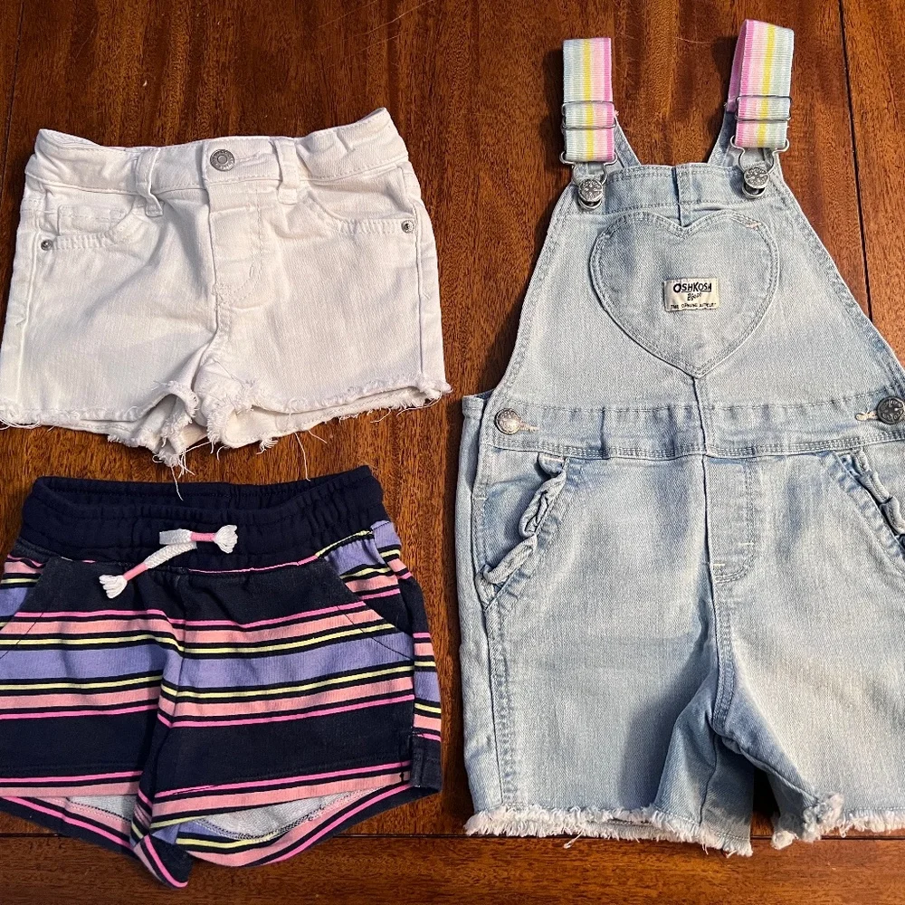 Baby Girl Size 4T Cat & Jack T-Shirts / Set of 8 - Picture 4 of 5